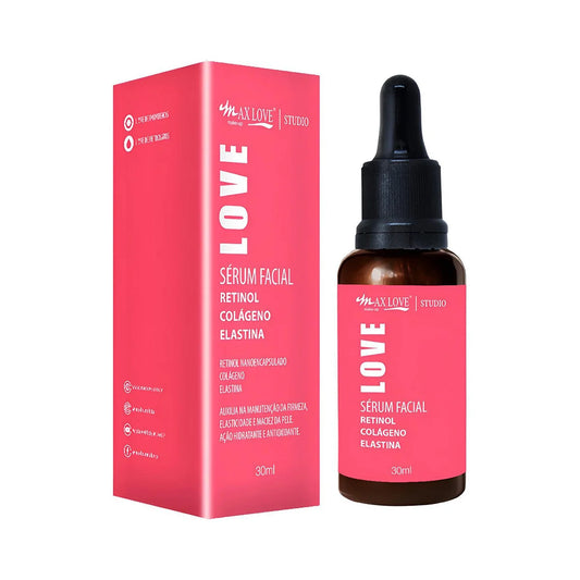 Facial Serum with Retinol Collagen and Elastin-Max Love