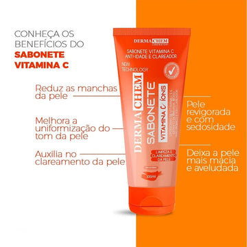 Sabonete Facial Vitamina C Glow Dermachem