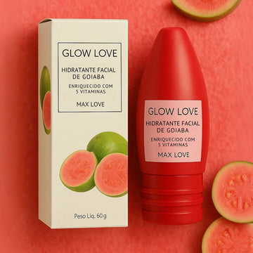 Guava Glow Love 60g Max Love Facial Moisturizer-with 5 Vitamins, Hyaluronic Acid and Niacinamide