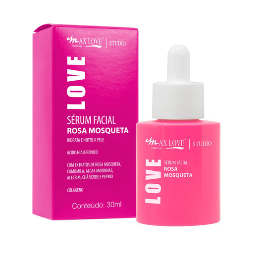 Kit Glow Perfeito 3X Max Love – Vitamina C + 3 em 1 + Rosa Mosqueta