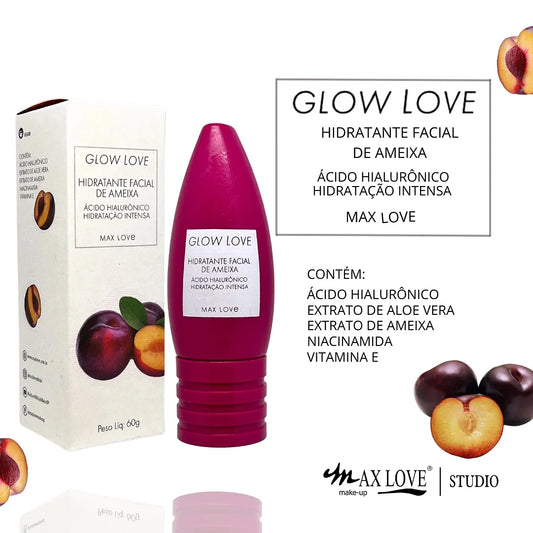 Moisturizer Facial Glow Love Plum Max Love